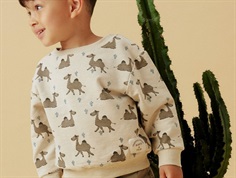 Name It sweatshirt peyote with dromedary print  
